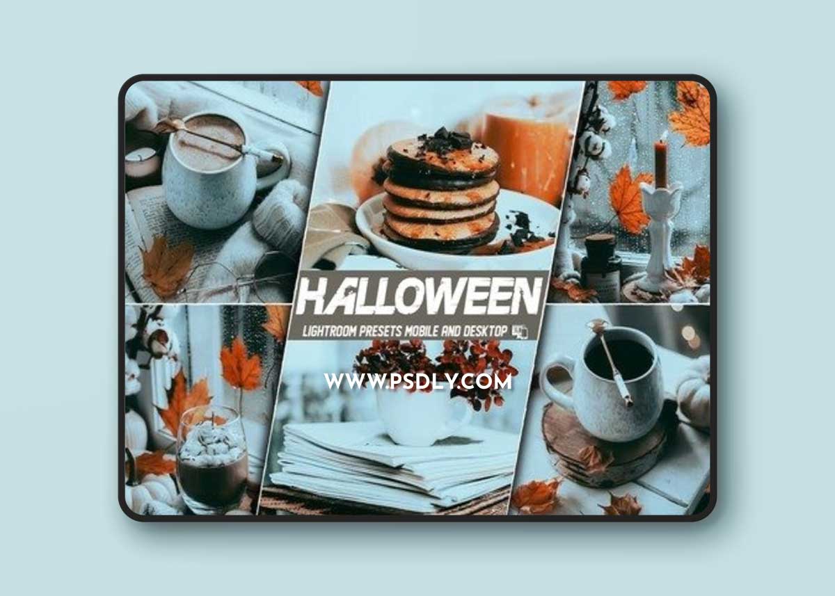 Halloween lightroom presets