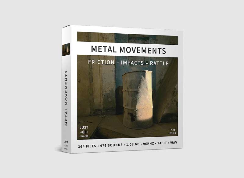 Just Sound Effects Metal Movements QUAD Version WAV-ViP