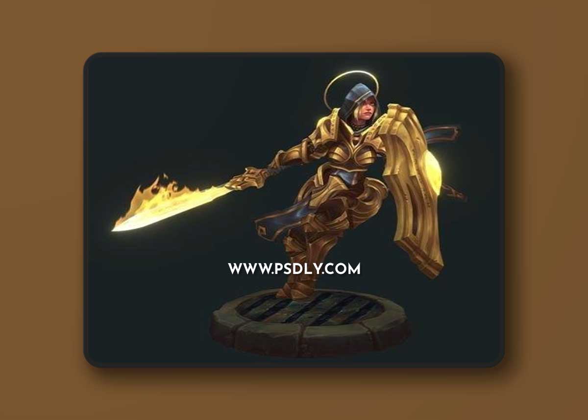 Ahri Kda - League Of Legends 3D Print