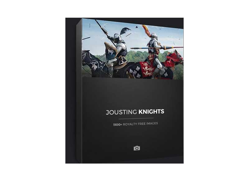 Photobash - Jousting Knights 3D Model