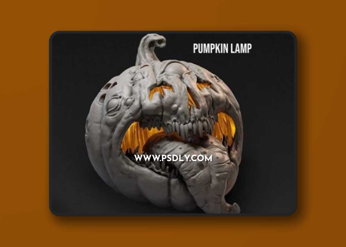 Pumpkin Lamp - 3D Print Model