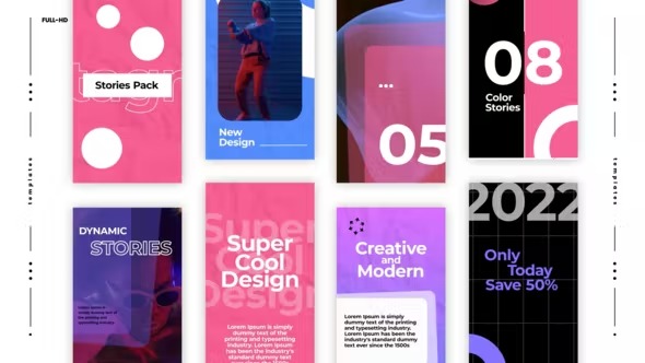 Videohive Color Stoires 40152055