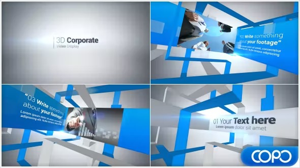 Videohive Corporate Video Display 7200142