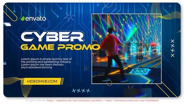 Videohive Cyber World Gamer Promo 40273124