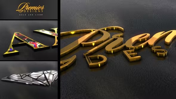 Videohive Gold-Silver-Color And Light 40081852