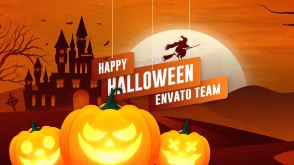 Videohive Halloween Intro 40274187