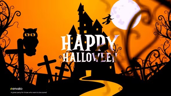 Videohive Halloween Logo 40126020