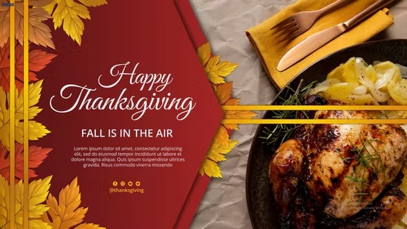Videohive Happy Thanksgiving Presentation 40314874