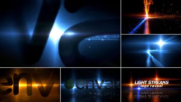 Videohive Light Streak Logo 10748293