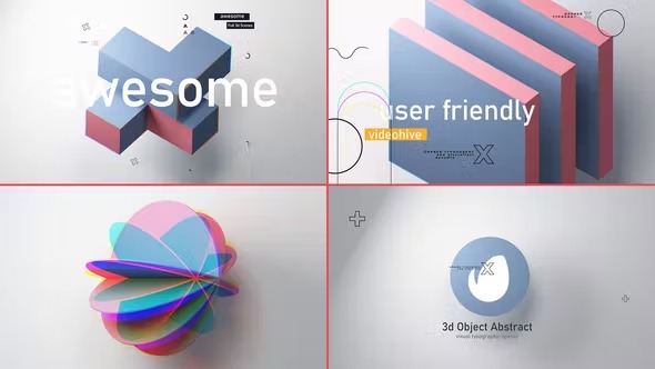 Videohive Object Abstract 3d Intro V 3.0 40104108