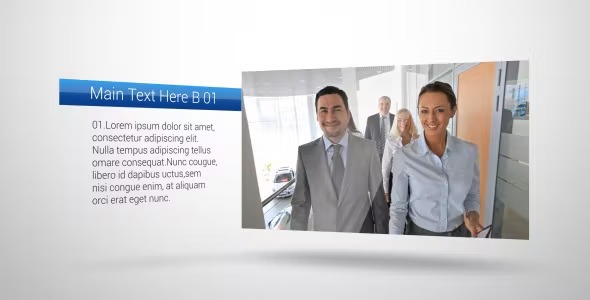 Videohive Simple Corporate Display 11623729