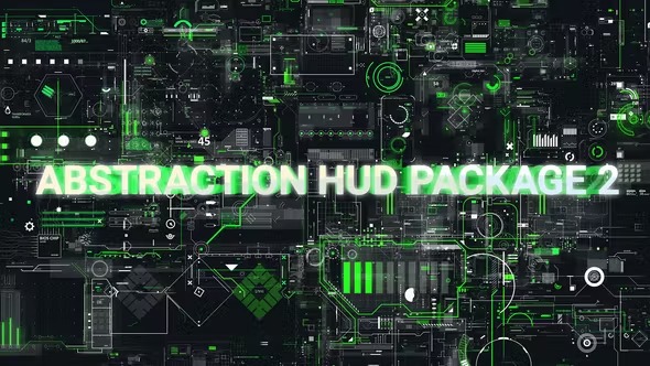 Videohive Abstraction HUD Pack 2 40308506