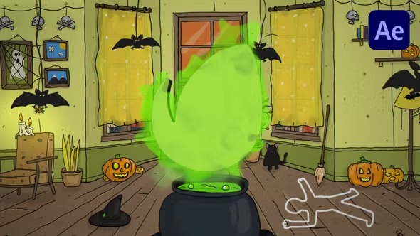Videohive Halloween Intro 40095467