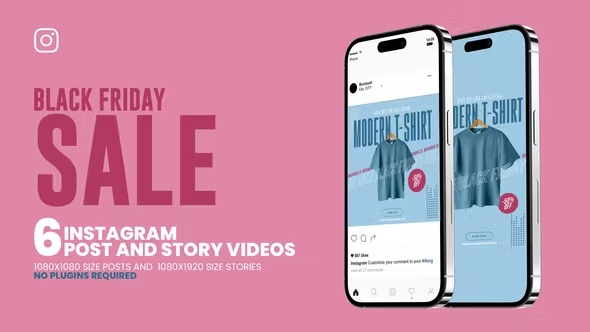 Videohive Black Friday Sale Promo Instagram Animated 40441728