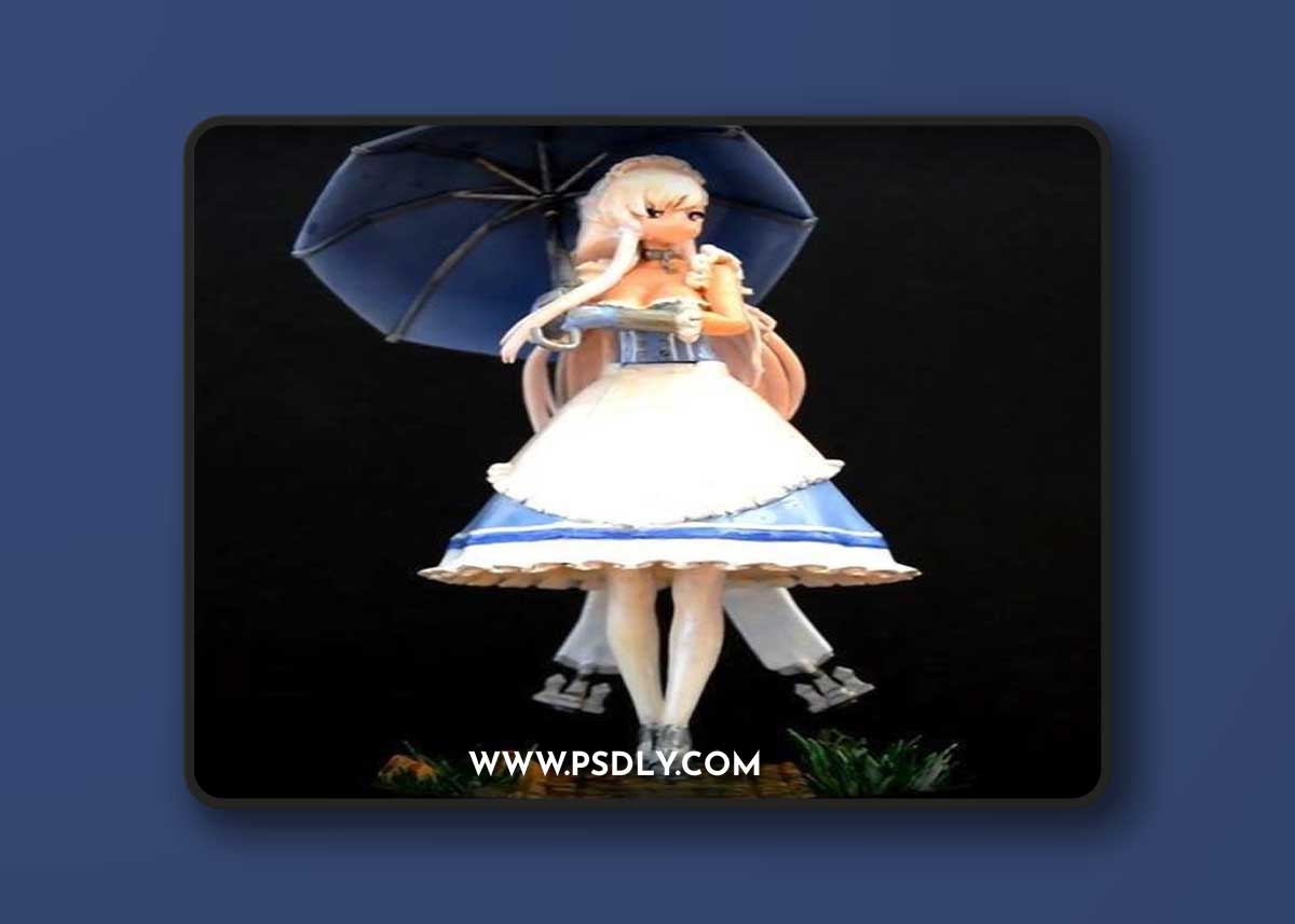 Belfast - Azur Lane 3D Print 3D Model