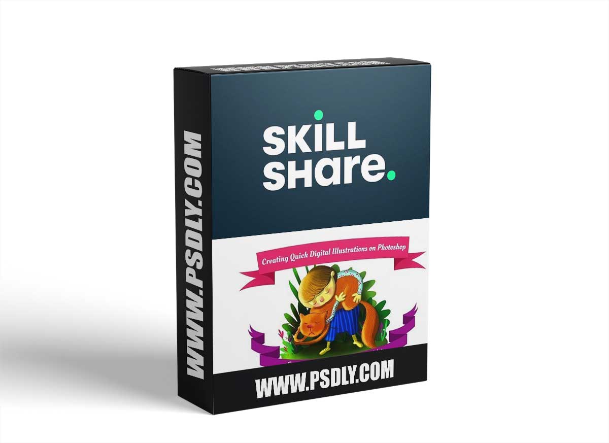 Creating Quick Digital Illustrations on Photoshop (Even Without a Graphics Tablet)