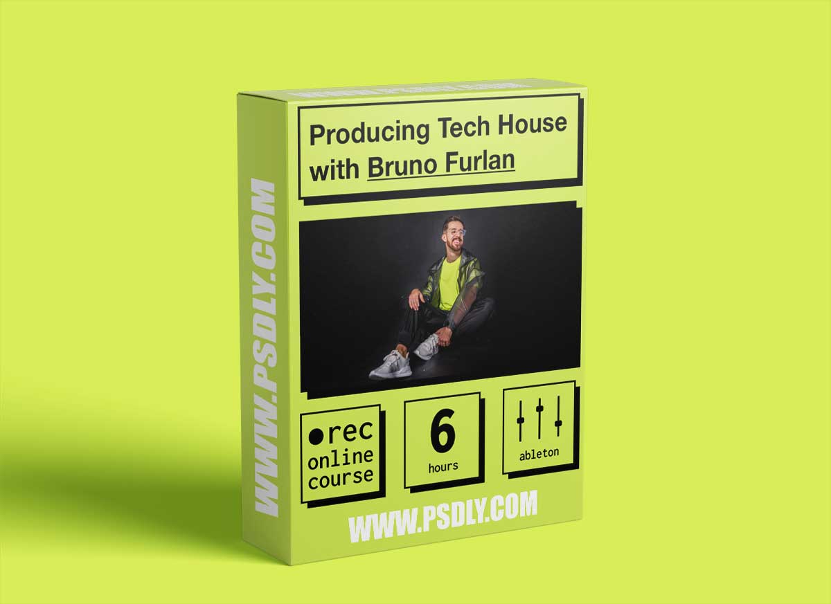 IO Music Academy Producing Tech House with Bruno Furlan TUTORiAL