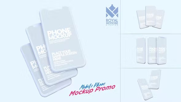 Videohive Clean Phone Promo Mock-up V.01 28743992