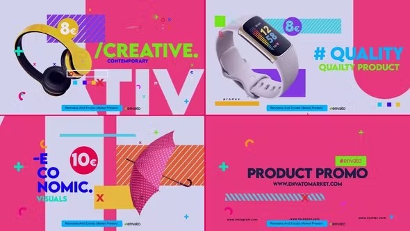 Videohive Colorful Product Promo 41353082