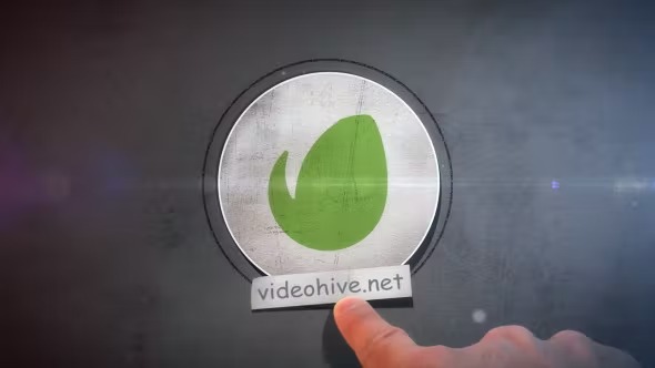Videohive From the hand of the intro logo. 10954871