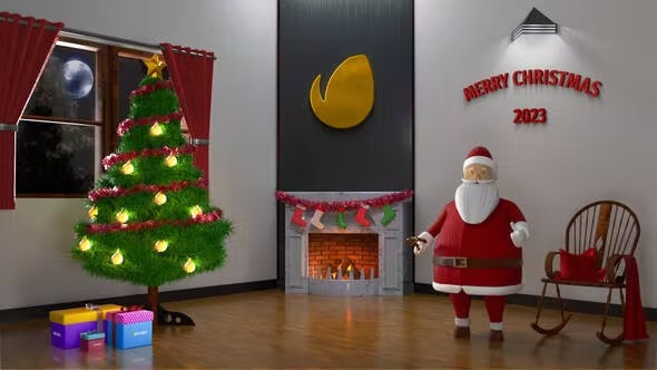 Videohive Merry Christmas By Santa 40499437