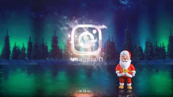 Videohive Santa Magic Logo 40951979