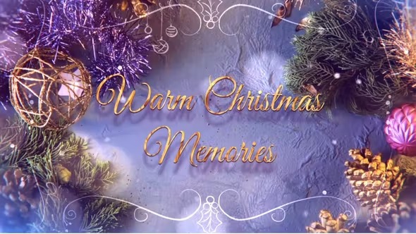 Videohive Warm Christmas Memories 41773675