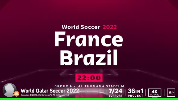 Videohive World Soccer Qatar 2022 40432645