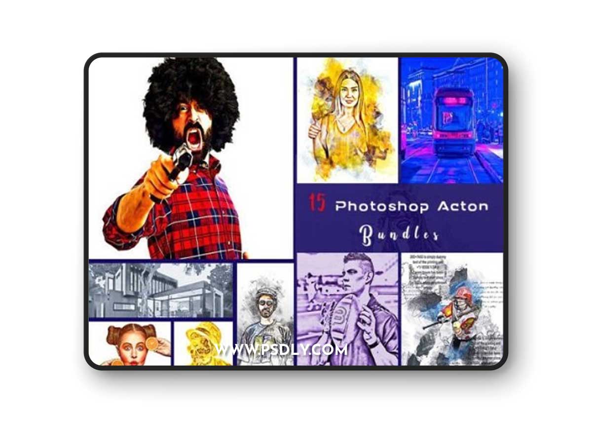 15 Photoshop Action Bundles
