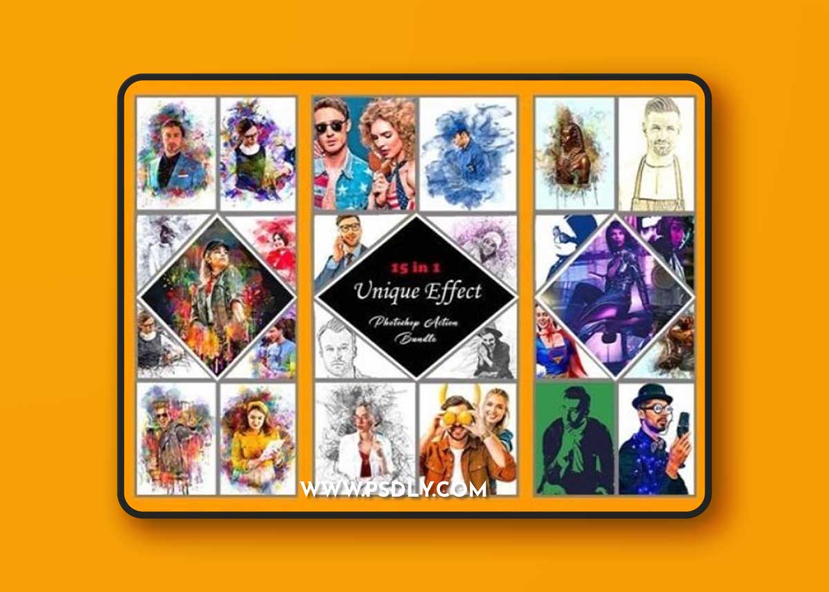 Creativemarket - Unique Effect Action Bundle