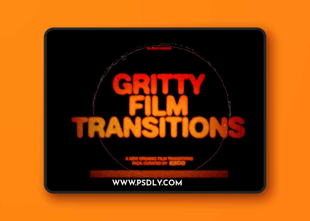 EZCO - GRITTY FILM TRANSITIONS - 4K
