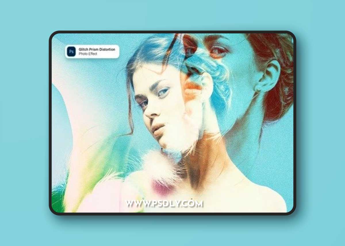 Glitch Prism Distortion Effect