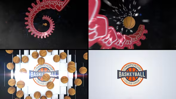 Videohive Basketball Logo Reveal 4 42467132