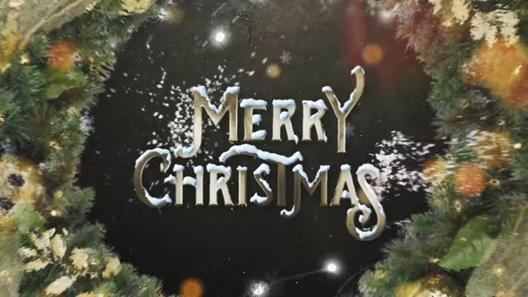 Videohive Christmas Logo 41897389