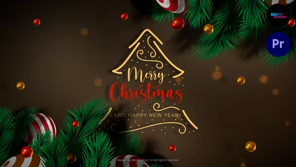 Videohive Merry Christmas Title 42349932