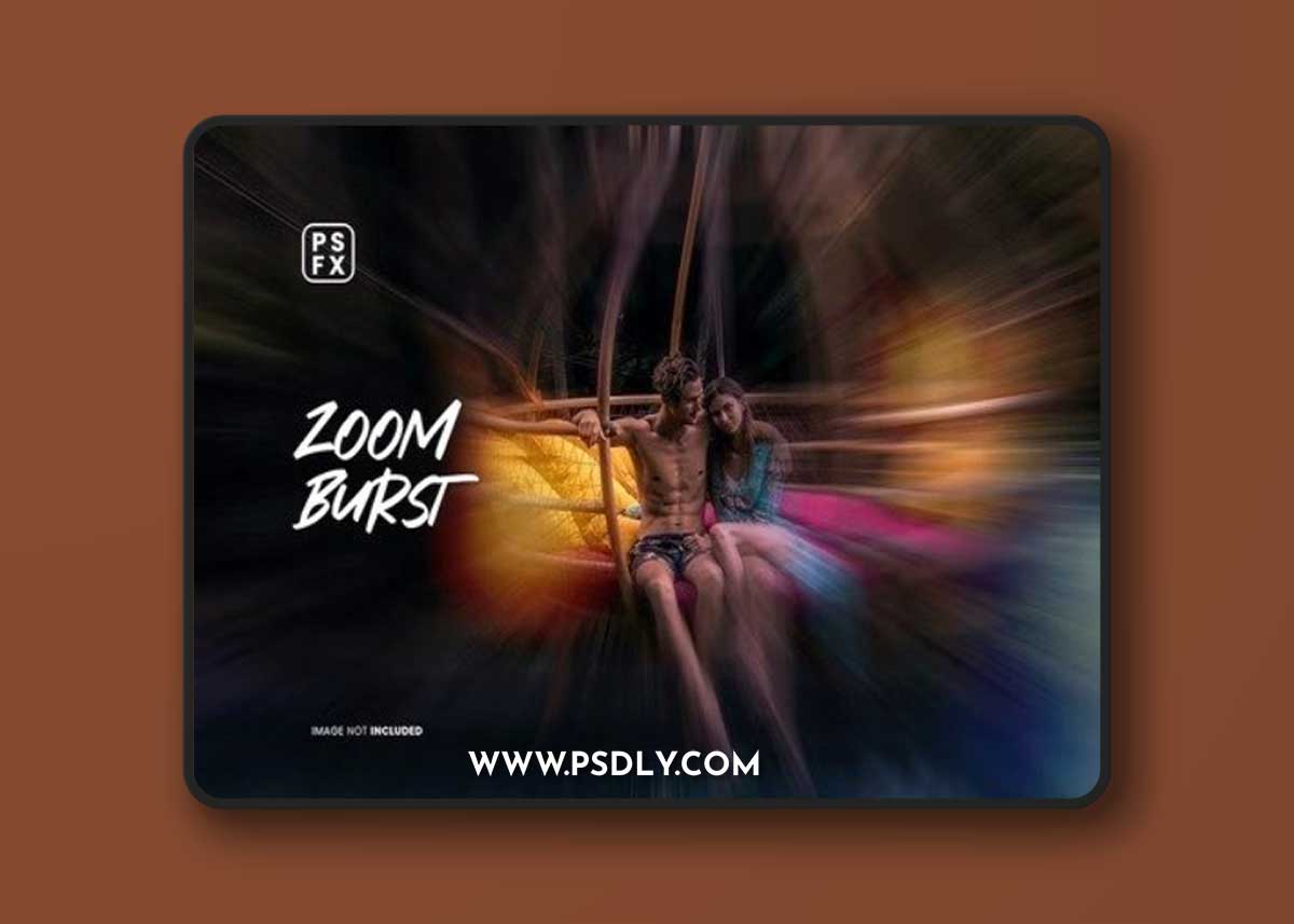 Zoom Burst Photo Effect