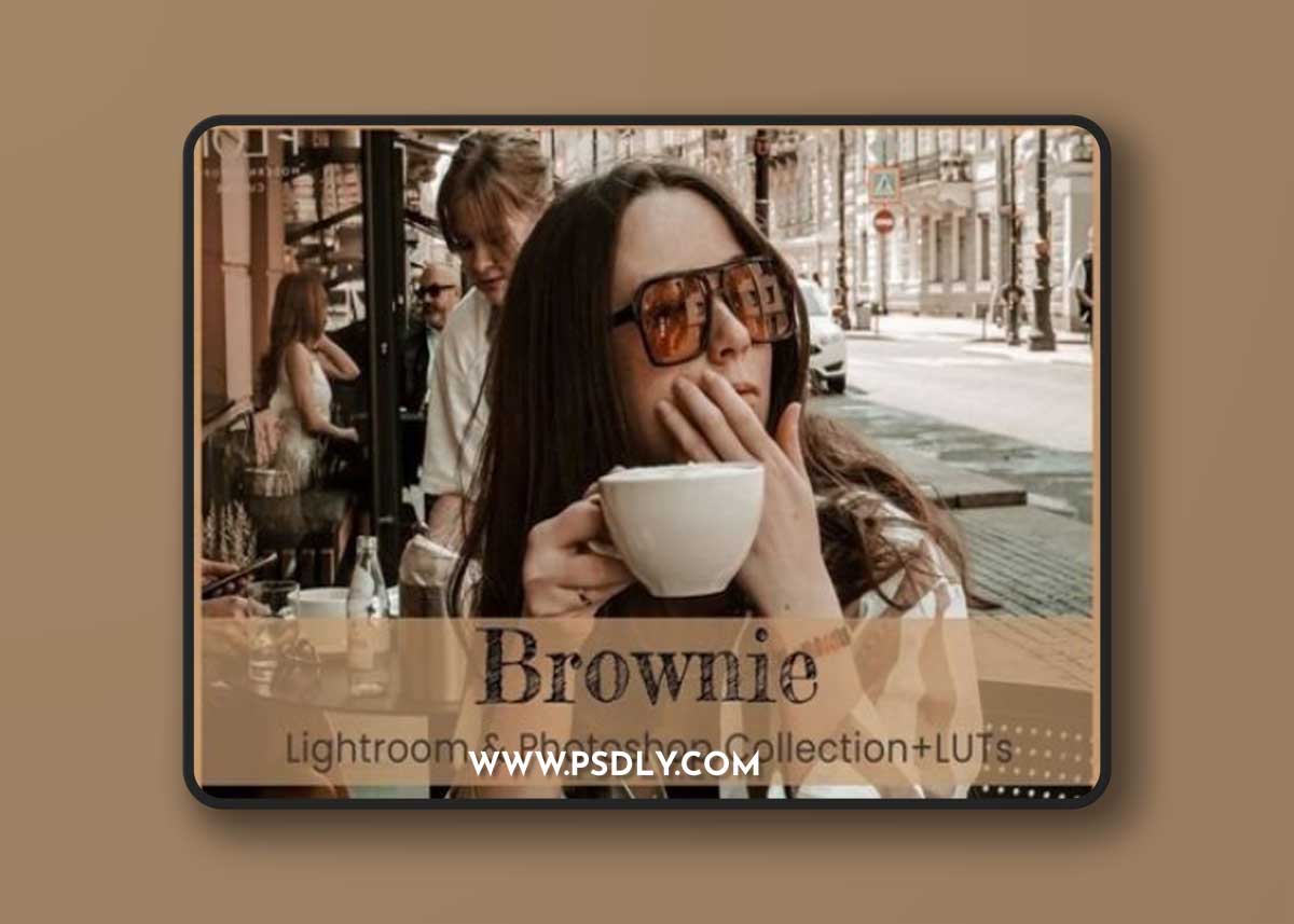 6 Brownie Photoshop Actions Presets