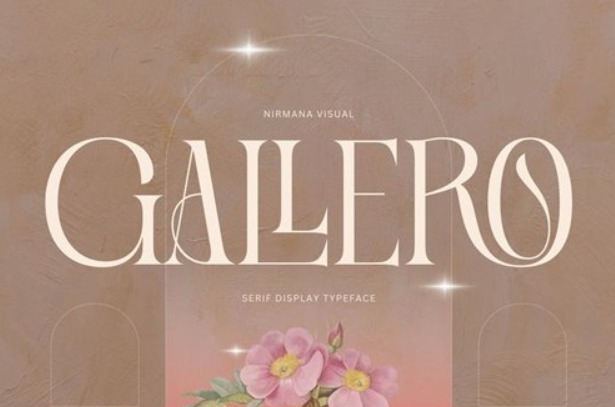 Gallero Vintage - Logo Font
