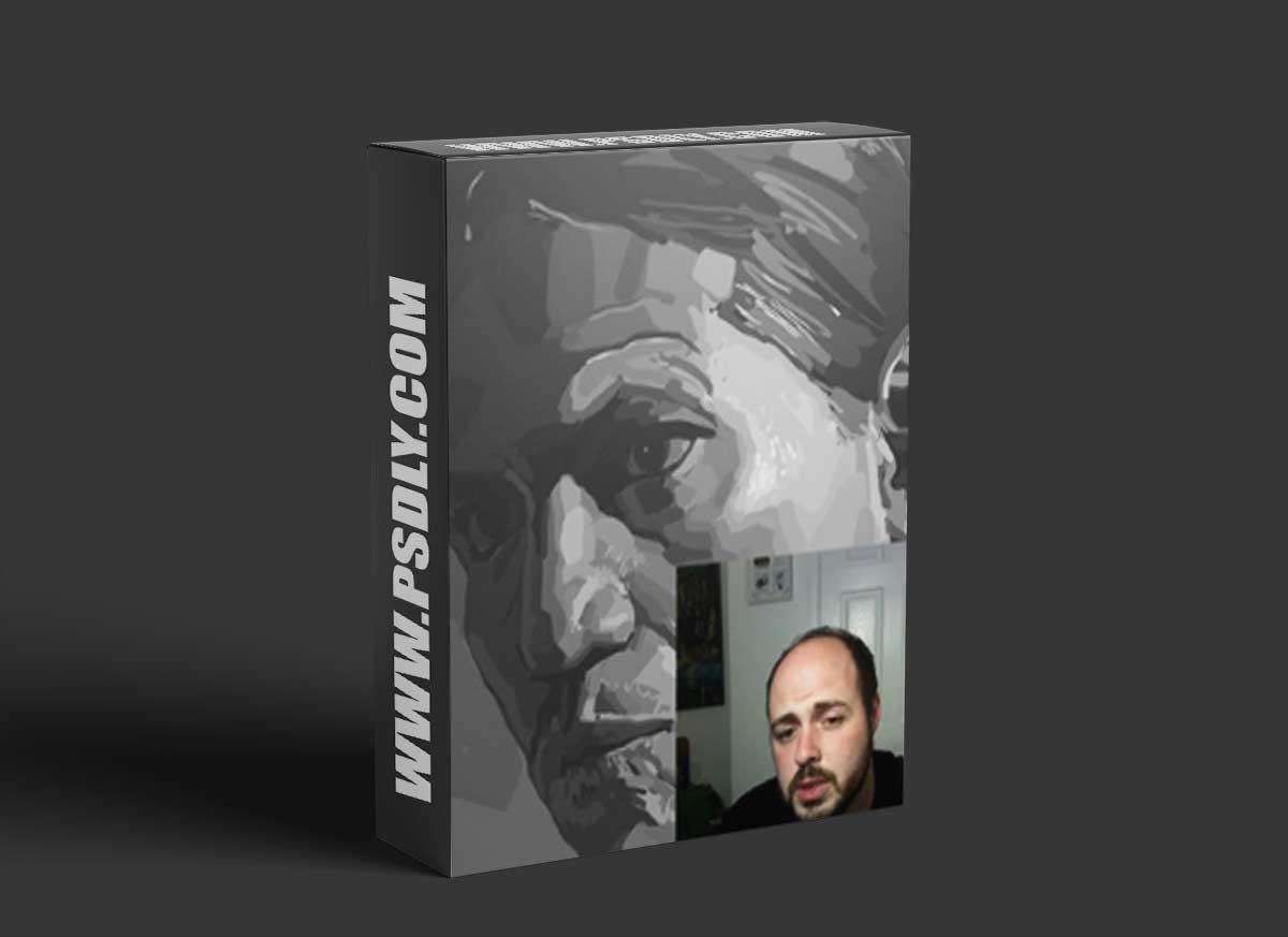 New Masters Academy - Monochromatic Portrait with a Hard Round Brush with Iliya Mirochnik