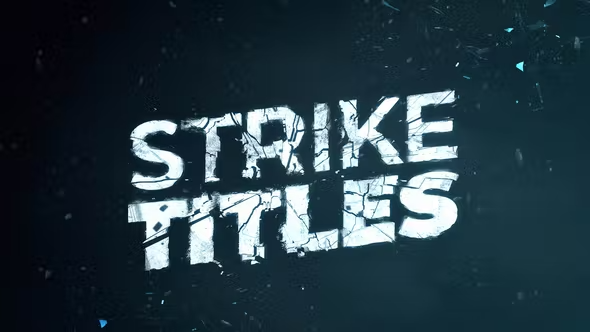 Videohive Action Strike Titles 39052385