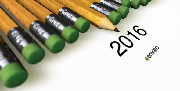 Videohive Be Unique Logo Reveal - Pencil 14819861