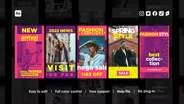 Videohive Fashion Week Instagram Reels 42729421