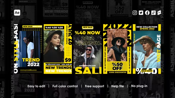 Videohive Fashion Week Instagram Reels 42882414