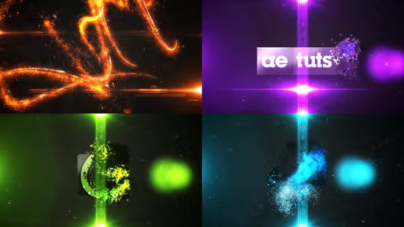 Videohive Glowing Particle Logo Reveal 12 14555012