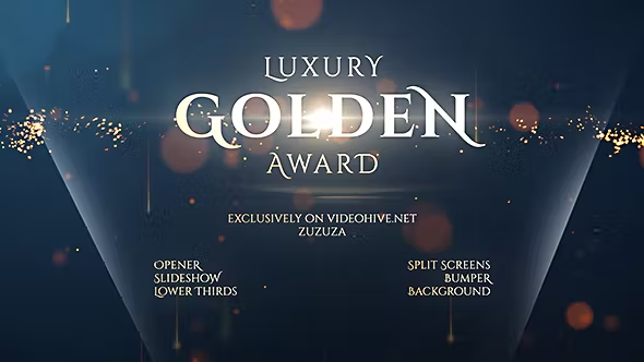 Videohive Luxury Golden Award 15173602
