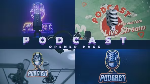 Videohive Podcast Pack 32706932
