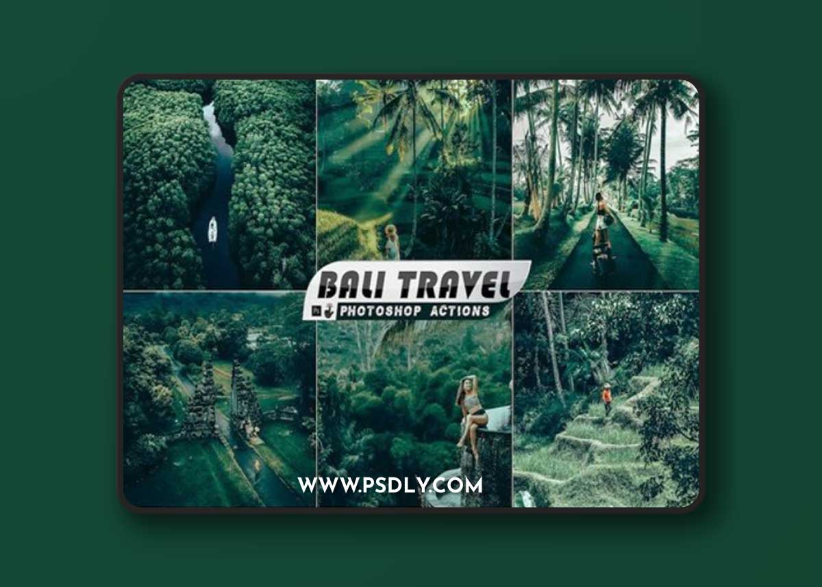 Bali Travel Photoshop Actions 239A4HB