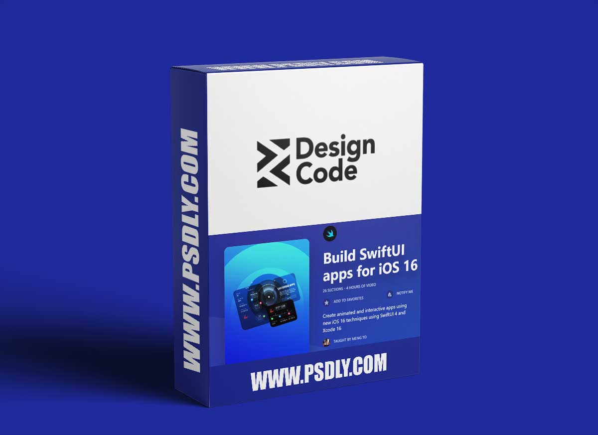 DesignCode - Build SwiftUI apps for iOS 16