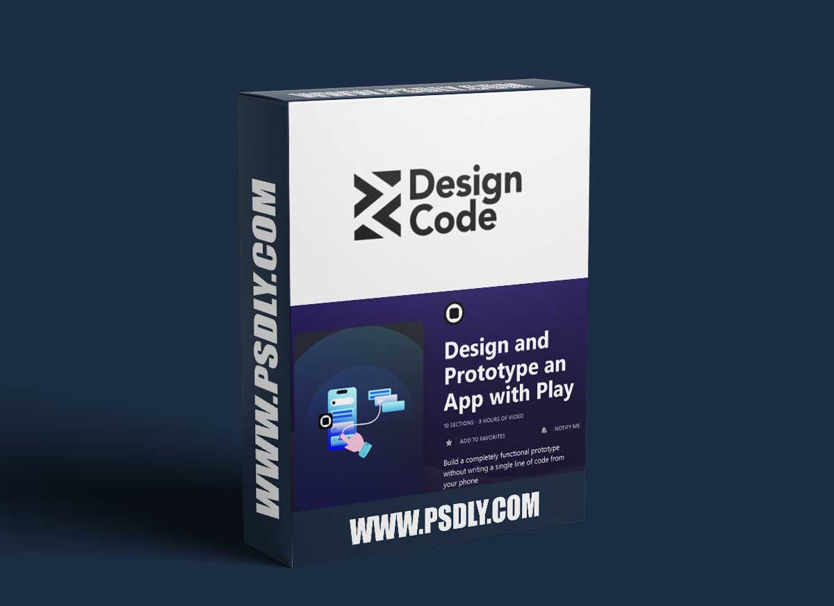 DesignCode - Design and Prototype an App with Play