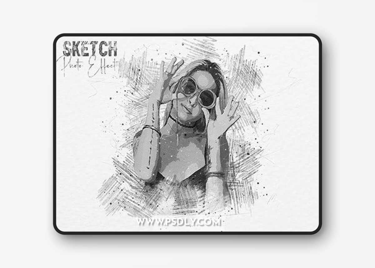 GraphicRiver - Sketch Photo Effect 43108367